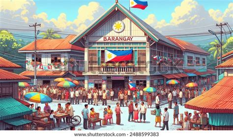 Barangay Hall Philippines royalty.